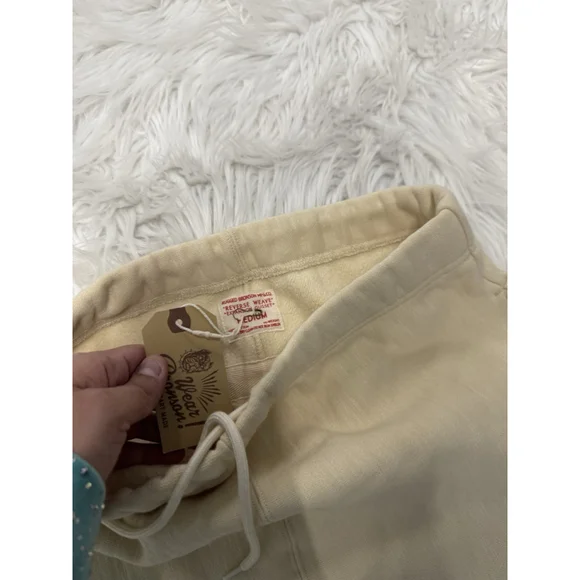 BRONSON USA SHIP 1950s 20.5 oz Terry Cloth Reverse Weave Men’s Sweatpants M - Picture 6 of 8